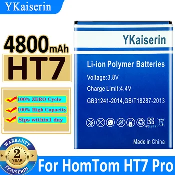 4800mAh YKaiserin Batérie HT7 Náhradné Batérie Pre HomTom HT7 Pro HT7Pro Vysoká Kapacita Batérie + Trať Č Bateria