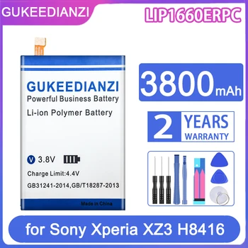 GUKEEDIANZI Náhradné Batérie LIP1660ERPC 3800mAh pre Sony Xperia H9436 H9493 XZ3 H8416 Mobilný Telefón Bateria
