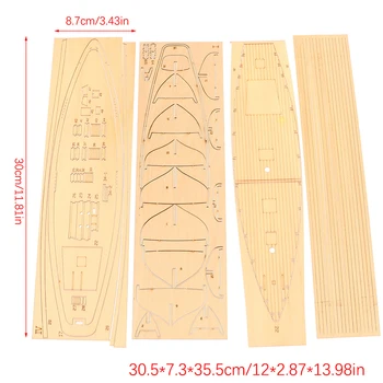 1:87 Ben Jamin W. Latham Plachtenie DIY Loď Montáž Model Klasickej Drevenej Lodi Dekoráciu Dreva