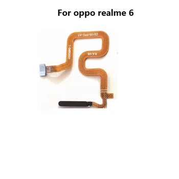 Pôvodný Pre OPPO Realme 6 Tlačidlo Domov Snímač Odtlačkov prstov Flex Kábel