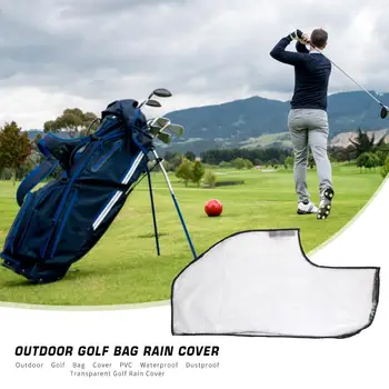 Golfový Bag PVC Vodotesný, Prachotesný Rainproof Golf Club Bag Loptu Kryt Protector