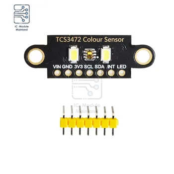 TCS34725 Farbu RGB Snímača Modul Vývoj Doska Farby Uznanie Senzor Rada IIC I2C Interface Modul Pre Arduino