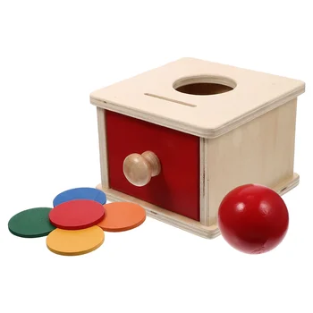 Smart Box Montessori Učebná Pomôcka Mince V Prstoch Vzdelávania Baby Kognitívne Aids Dreva Deti Predškolského Vzdelávania