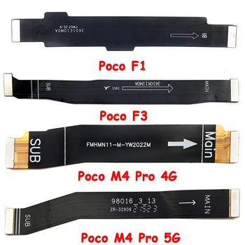 Pre Xiao Pocophone F1 Doske Doske Flex Kábel Hlavné Pripojenie LCD Páse s nástrojmi Pre Xiao F2 Pro F3 X3 X4 Pro Pro M4 Pro 4G